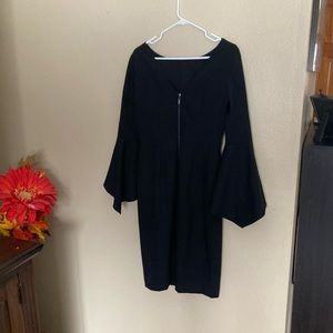 Antonia Melani Black Casual Dress
